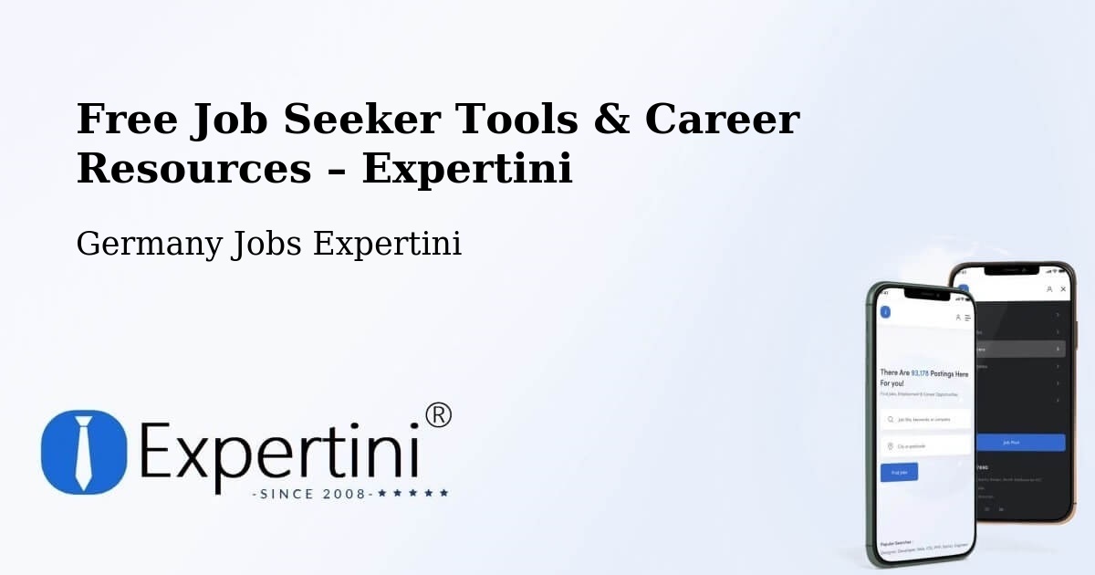Free Job Seeker Tools & Career Resources – Neuötting - Neuötting, Germany Jobs Expertini